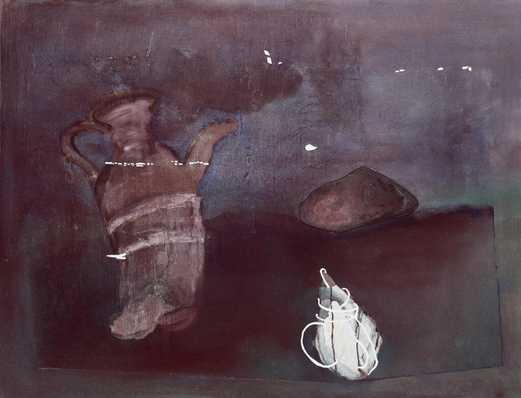 Old Song, 2018, 70x90cm, Öl auf Leinwand