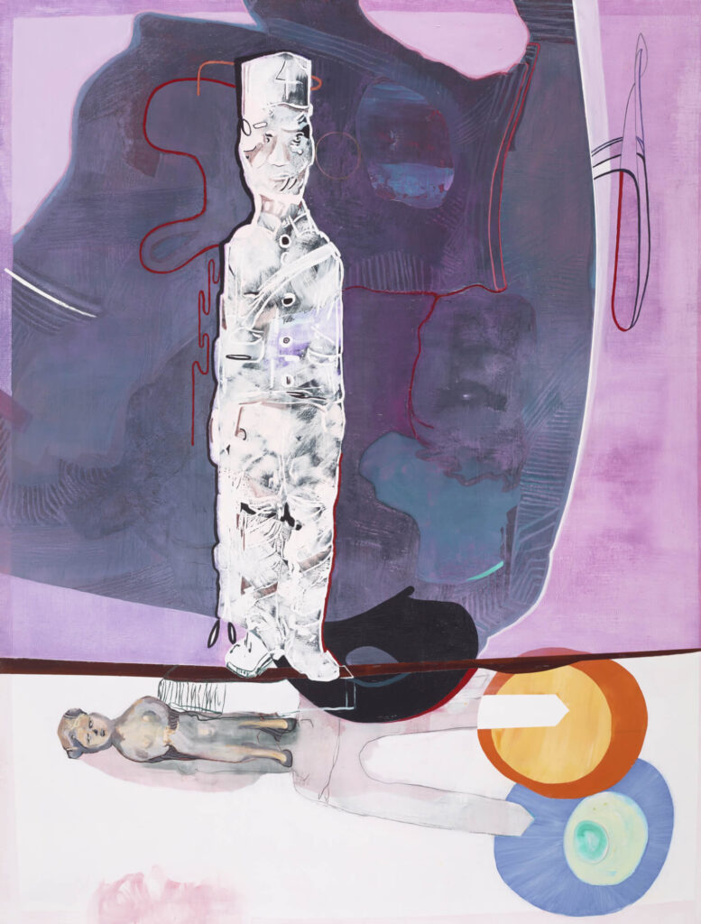 Saint O, 2019, 150x115cm, Öl auf Leinwand