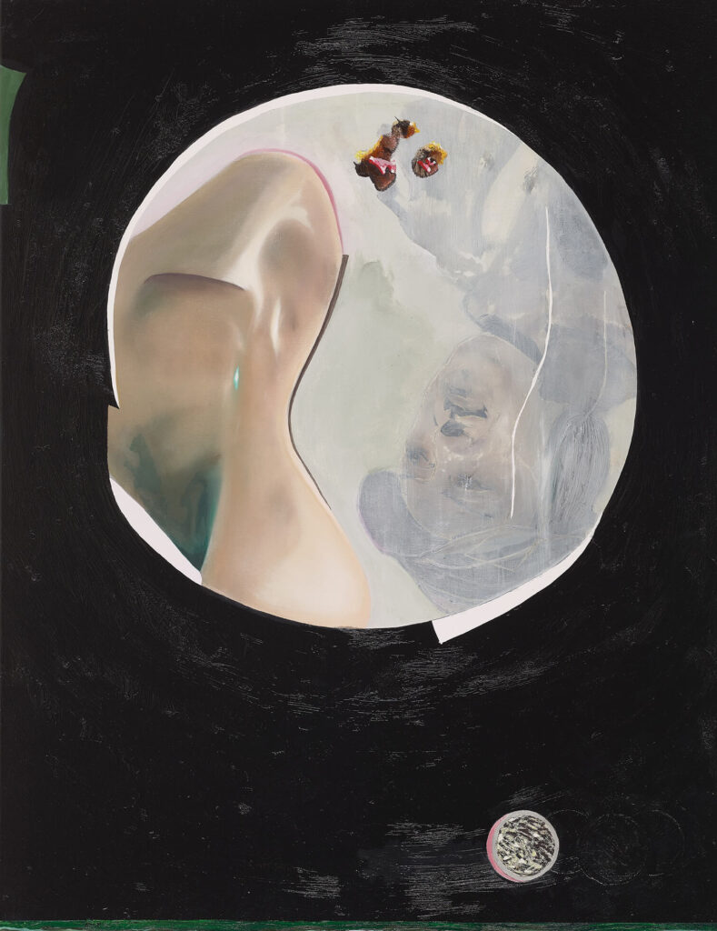 Silvester, 2021, 90x70cm, Öl auf Leinwand