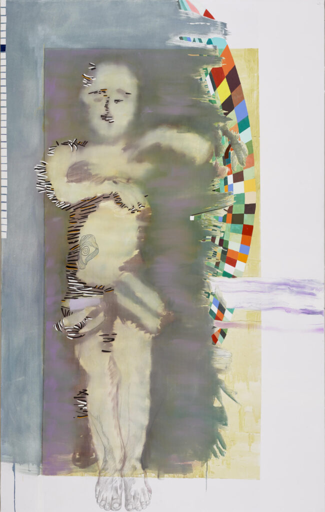 nah wie fern, 2018, 190x120cm, Öl auf Leinwand