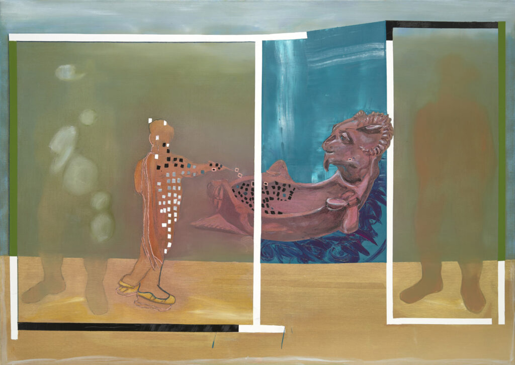 Spirit, 2024, 100x140cm, Öl auf Leinwand